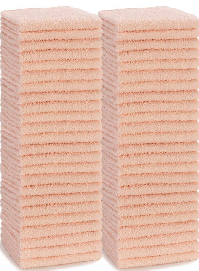 Simpli-Magic Cotton Washcloths, Pack of 48, 12” x 12”